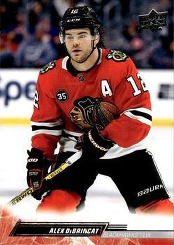 #38 Alex DeBrincat - Chicago Blackhawks - 2022-23 Upper Deck Hockey