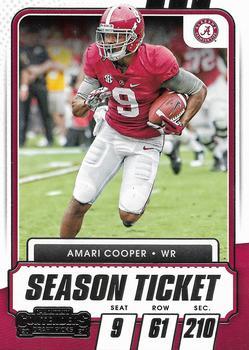 #38 Amari Cooper - Alabama Crimson Tide - 2021 Panini Contenders Draft Picks Football