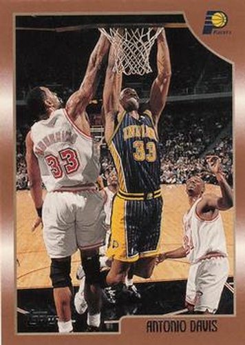 #38 Antonio Davis - Indiana Pacers - 1998-99 Topps Basketball