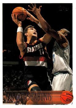 #38 Arvydas Sabonis - Portland Trail Blazers - 1996-97 Topps Basketball