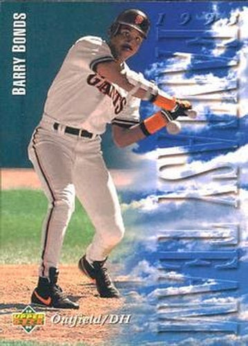 #38 Barry Bonds - San Francisco Giants - 1994 Upper Deck Baseball