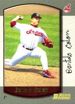 #38 Bartolo Colon - Cleveland Indians - 2000 Bowman Baseball