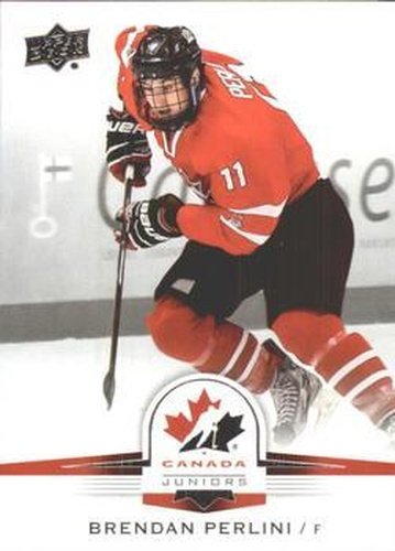 #38 Brendan Perlini - Canada - 2014-15 Upper Deck Team Canada Juniors Hockey