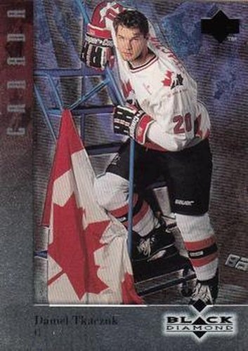 #38 Daniel Tkaczuk - Canada - 1996-97 Upper Deck Black Diamond Hockey