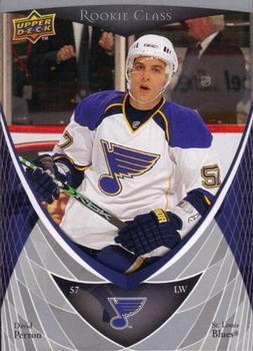 #38 David Perron - St. Louis Blues - 2007-08 Upper Deck Rookie Class Box Set Hockey