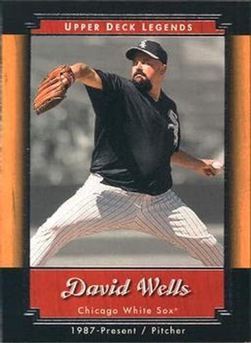 #38 David Wells - Chicago White Sox - 2001 Upper Deck Legends Baseball