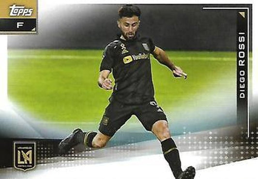 #38 Diego Rossi - Los Angeles FC - 2021 Topps MLS Soccer