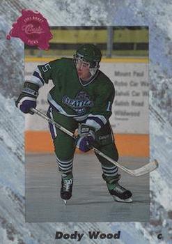 #38 Dody Wood - San Jose Sharks - 1991 Classic Four Sport