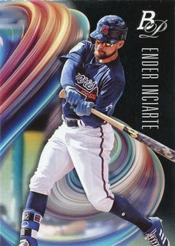#38 Ender Inciarte - Atlanta Braves - 2018 Bowman Platinum Baseball