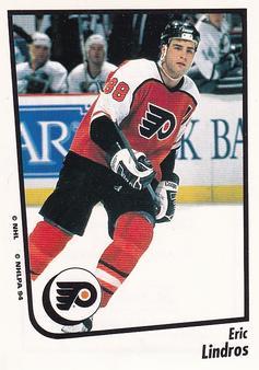 #38 Eric Lindros - Philadelphia Flyers - 1994-95 Panini Hockey Stickers
