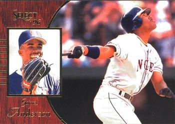 #38 Garret Anderson - California Angels - 1996 Select Baseball