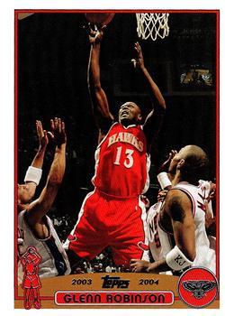 #38 Glenn Robinson - Atlanta Hawks - 2003-04 Topps Basketball