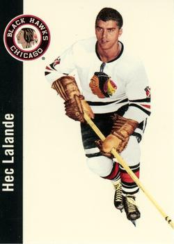 #38 Hec Lalande - Chicago Blackhawks - 1994 Parkhurst Missing Link 1956-57 Hockey