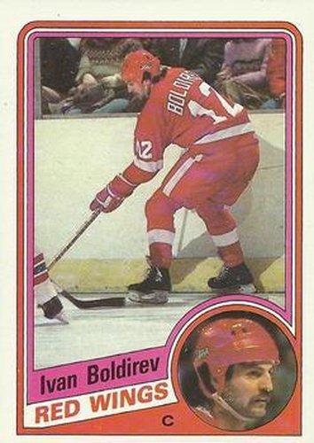 #38 Ivan Boldirev - Detroit Red Wings - 1984-85 Topps Hockey