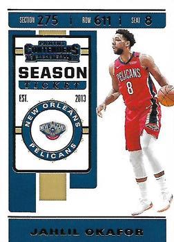 #38 Jahlil Okafor - New Orleans Pelicans - 2019-20 Panini Contenders Basketball