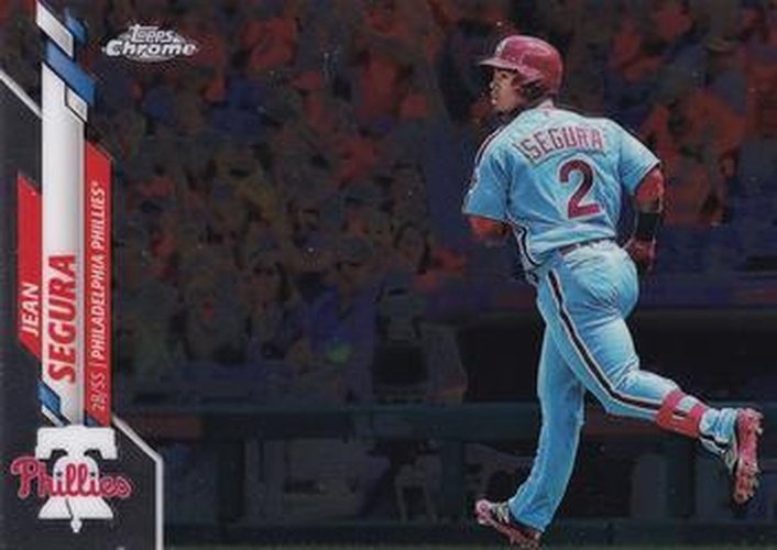 #38 Jean Segura - Philadelphia Phillies - 2020 Topps Chrome Baseball