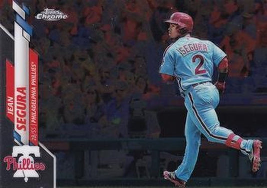 #38 Jean Segura - Philadelphia Phillies - 2020 Topps Chrome Baseball