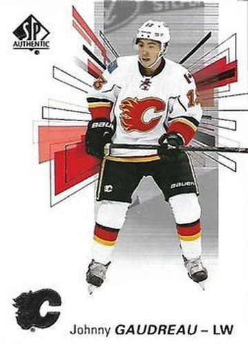 #38 Johnny Gaudreau - Calgary Flames - 2016-17 SP Authentic Hockey