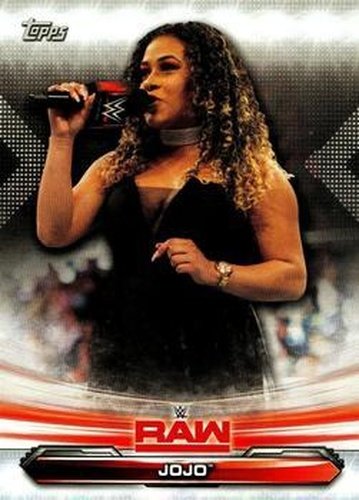 #38 Jojo - 2019 Topps WWE RAW Wrestling