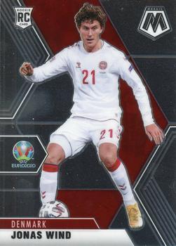 #38 Jonas Wind - Denmark - 2021 Panini Mosaic UEFA EURO Soccer