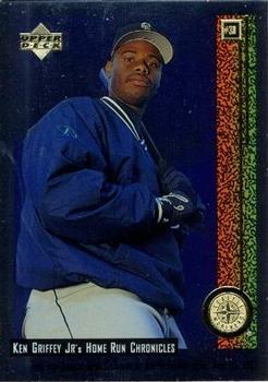 #38 Ken Griffey Jr. - Seattle Mariners - 1998 Upper Deck - Ken Griffey Jr.'s Home Run Chronicles Baseball
