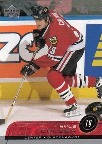 #38 Kyle Calder - Chicago Blackhawks - 2002-03 Upper Deck Hockey