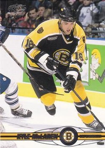 #38 Kyle McLaren - Boston Bruins - 2000-01 Pacific Hockey