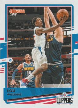 #38 Lou Williams - Los Angeles Clippers - 2020-21 Donruss Basketball