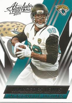 #38 Marcedes Lewis - Jacksonville Jaguars - 2014 Panini Absolute - Retail Football