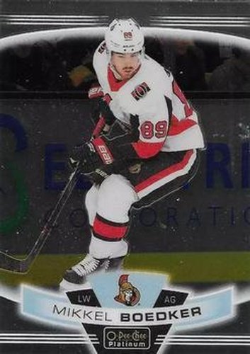 #38 Mikkel Boedker - Ottawa Senators - 2019-20 O-Pee-Chee Platinum Hockey