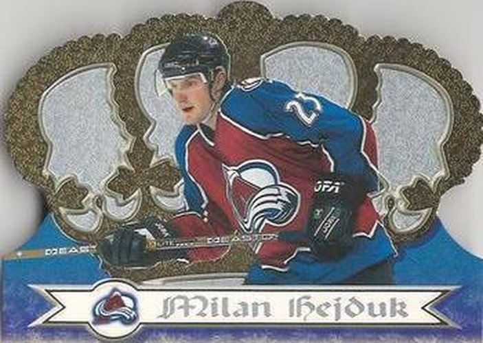 #38 Milan Hejduk - Colorado Avalanche - 1999-00 Pacific Crown Royale Hockey