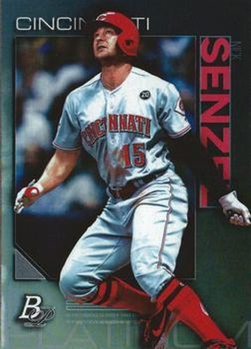 #38 Nick Senzel - Cincinnati Reds - 2020 Bowman Platinum Baseball