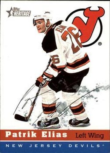 #38 Patrik Elias - New Jersey Devils - 2000-01 Topps Heritage Hockey