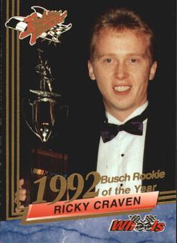 #38 Ricky Craven - J&J Racing - 1993 Wheels Rookie Thunder Racing