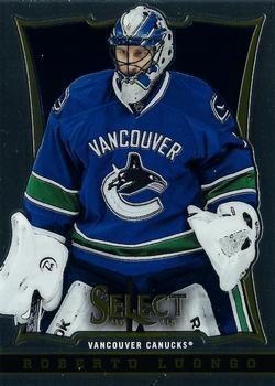 #38 Roberto Luongo - Vancouver Canucks - 2013-14 Panini Select Hockey