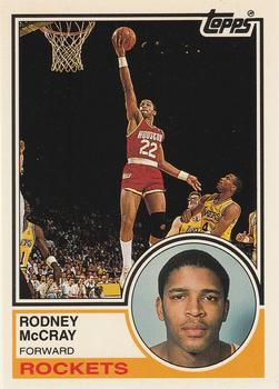 #38 Rodney McCray - Houston Rockets - 1992-93 Topps Archives Basketball