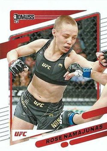 #38 Rose Namajunas - 2022 Donruss UFC MMA