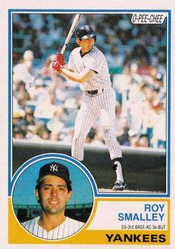 #38 Roy Smalley - New York Yankees - 1983 O-Pee-Chee Baseball