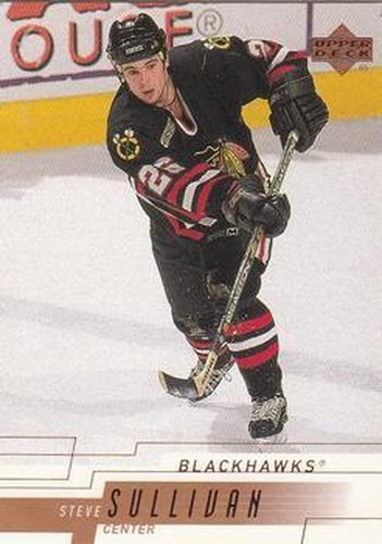 #38 Steve Sullivan - Chicago Blackhawks - 2000-01 Upper Deck Hockey