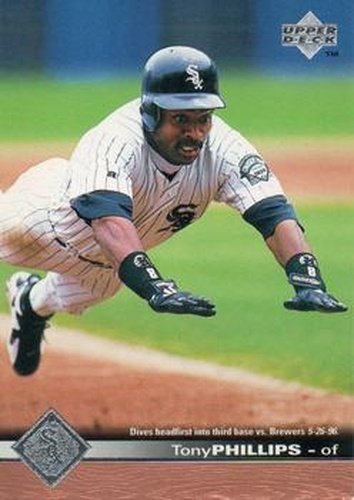 #38 Tony Phillips - Chicago White Sox - 1997 Upper Deck Baseball