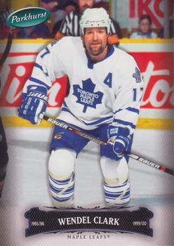 #38 Wendel Clark - Toronto Maple Leafs - 2006-07 Parkhurst Hockey