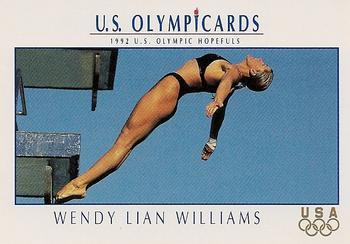 #38 Wendy Lian Williams - USA - 1992 Impel U.S. Olympic Hopefuls