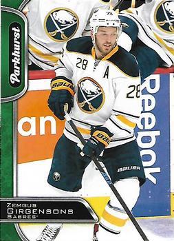 #38 Zemgus Girgensons - Buffalo Sabres - 2016-17 Parkhurst Hockey