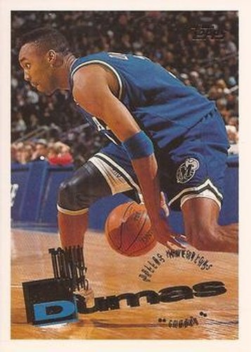 #38 Tony Dumas - Dallas Mavericks - 1995-96 Topps Basketball
