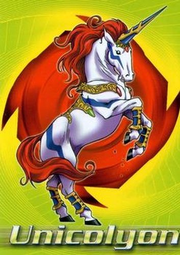#38 Unicolyon - Bit Beast - 2003 Cards Inc. Beyblade