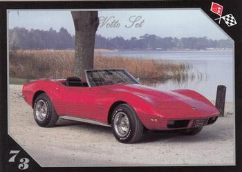 #38 1973 Corvette Convertible - 1991 Collect-A-Card Vette Set