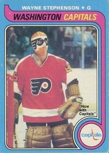 #38 Wayne Stephenson - Washington Capitals - 1979-80 O-Pee-Chee Hockey