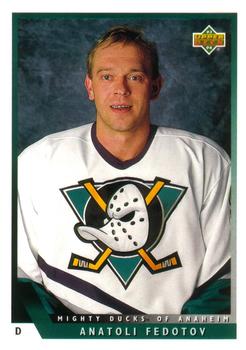 #38 Anatoli Fedotov - Anaheim Mighty Ducks - 1993-94 Upper Deck Hockey