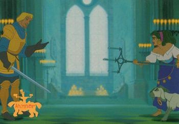 #38 I didn't know you had a kid. - 1996 Skybox Hunchback of Notre Dame