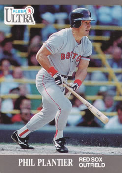#38 Phil Plantier - Boston Red Sox - 1991 Ultra Baseball